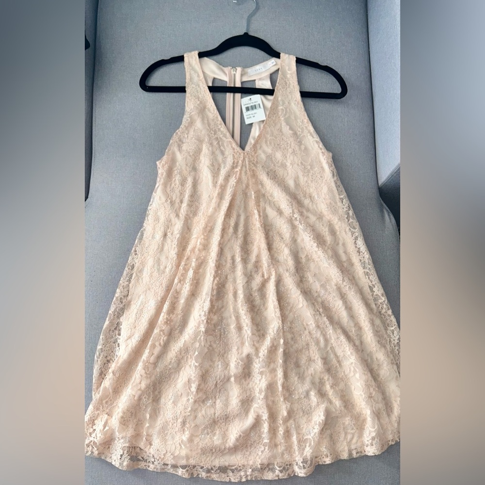 Pale pink dress